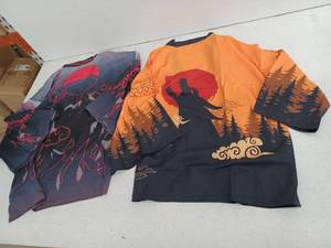 lot 17585 image: 2 Pack Anime Kimono, XL And Large