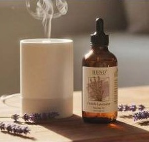 lot 17600 image: HBNO Dutch Lavender Essential Oil, 4 fl oz, 2 Pack