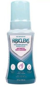 lot 17615 image: Hibiclens Antimicrobial & Antiseptic Soap and Skin Cleanser Foaming Pump, 8 fl oz, 3 Pack
