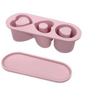 lot 17669 image: Silicone Ice Mold, 2 Pack