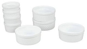 lot 17679 image: BIA Cordon Bleu 8-Piece Assorted Textured Ramekin Set