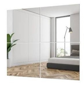 lot 17680 image: 12 x 12 Frameless Mirror, 8 Pack