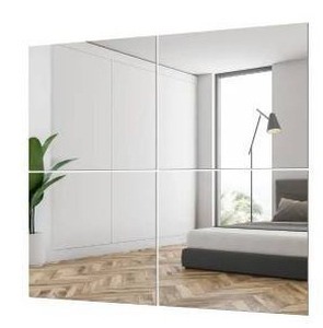 lot 17701 image: 12 x 12 Frameless Mirror, 8 Pack