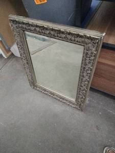 lot 63042 image: vintage-style baroque mirror
