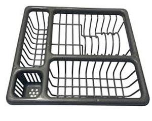 lot 58370 image: Plastic Pretend Play My Sweet Home Kitchen Dishes Dish Drainer Rack 11 x 10