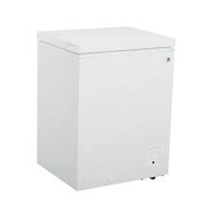 lot 63064 image: GE chest freezer 5 Cu. Ft.
