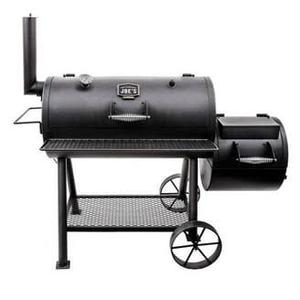 Oklahoma Joe's Highland Offset Charcoal Smoker with Outdoor Cover
