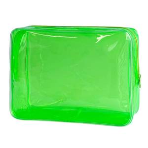 TotePrint Waterproof PVC Makeup Bag (Green)