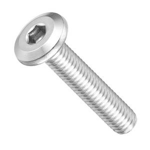 METALLIXITY Flat Head Hex Socket Cap Screws Bolts(M6-1x30) 25Pcs