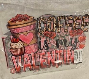 lot 224 image: Valentines Iron On Transfers - 6 Sheets Valentine Iron On Transfers for T Shirts - Valentines Day Heat Transfer Vinyl - Valentines Iron On Patches Iron On Decals for Pillow Covers T Shirts DIY