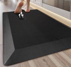 lot 6017 image: Anti Fatigue Kitchen Mats for Floor, 910 Extra Thick Cushioned Standing Desk Mat, Comfort Memory Foam Ergonomic Kitchen Rugs and Mats Non-Slip Waterproof for Office, Kitchen, Sink, 20 x 32