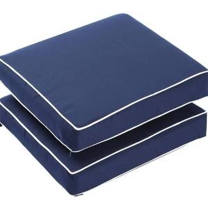 lot 6019 image: Patio Chair Cushion Set of 4