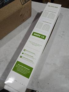 lot 6084 image: SktFilter Adjustable Size Merv 13