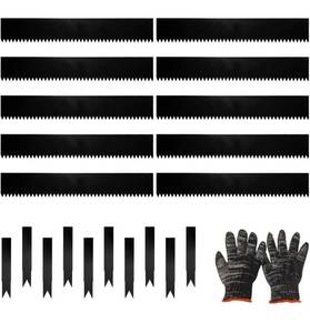 lot 6126 image: 10 Pack) Metal Landscape Edging Border with 10 Clips
