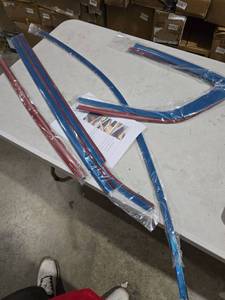 lot 6127 image: Stainless steel Black Window Trim