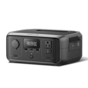 lot 6171 image: EF ECOFLOW Portable Power Station RIVER 3, 245Wh LiFePO4 Battery Power Station, 1Hr Fast Charging, 300WX-Boost 600W Solar Generator for OutdoorCampingRVsHome Use (Solar Panel Optional)