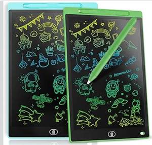 lot 6203 image: 2 Pack Genialba LCD Writing Tablet 8.5-Inch Colorful Doodle Board, Toddler Learning Educational Toys