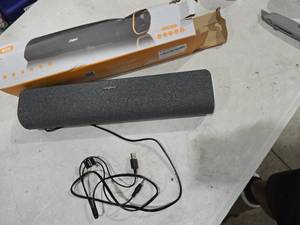 lot 6212 image: Soundbar R50 with USB Cable and Original Box