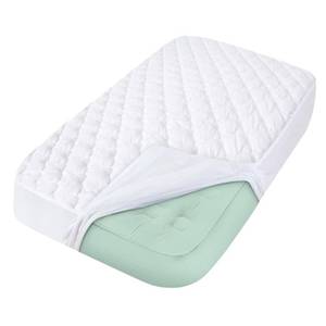 lot 6260 image: Kids Travel Air Mattress Protector Waterproof, Compatible with Intex Kidz Inflatable Raised Frame Camping Air Mattress
