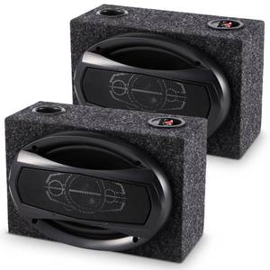 lot 6262 image: Datanly 2 Pcs 2-Way Coaxial Car Audio Speakers with Speaker Box Enclosures Set 6 x 9 Inch 1000 W Max Power Constructed Car Stereo and Sound System Accessories Portable Audio Equipment for Vehicles