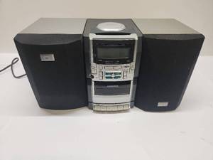 lot 3 image: Audiovox Compact Stereo System CD Tuner Cassette PLL Synthesized
