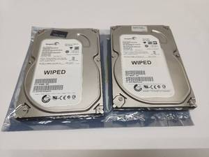 lot 17 image: Seagate Barracuda Hard Drives Lot 2x 500GB 7200 RPM