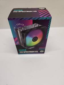lot 26 image: Cooler Master Hyper 212 Spectrum V3 CPU Cooler