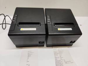 lot 56 image: 2x Thermal Receipt Printers 80mm USB Ethernet Serial Interface