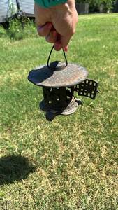 lot 202 image: Bird Feeder Lantern Style with Perches and Handle