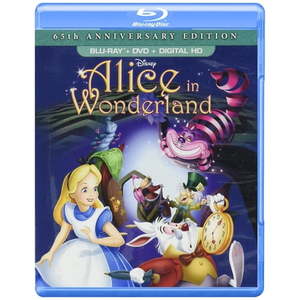 lot 232 image: Alice in Wonderland 65th Anniversary (Blu-ray  DVD)