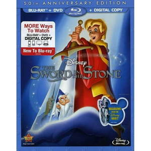 lot 237 image: The Sword in the Stone (Blu-ray  DVD  Digital Copy)  Walt Disney Video  Kids & Family