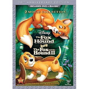 lot 238 image: The Fox And The Hound  The Fox And The Hound II (30th Anniversary Edition) (Blu-ray  DVD))