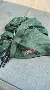 lot 319 image: Coleman Eagle Rock 96 x 7 dome tent