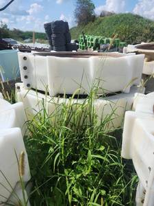 lot 6513 image: Set of 4 Pivot Wheels with Metal Rim