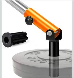 lot 17978 image: Yes4All T-Bar Row Plate Post Insert Landmine Attachment �� Fit 1 & 2 Olympic Bars �� Full 360° Swivel & Easy to Install - Retail $0