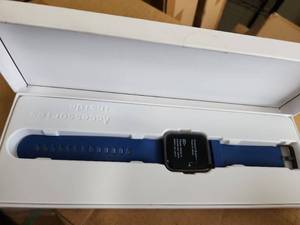 lot 21328 image: LETSCOM Smart Watch ID205L Dark Blue-X2 - Retail $0