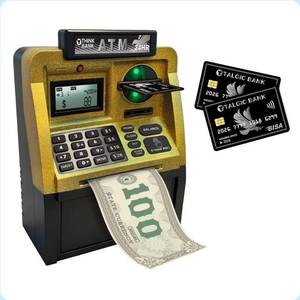 lot 21355 image: ATM Piggy bank toy for kids - Retail $0