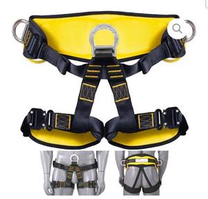 lot 21367 image: VEVOR Half Body Safety Harness, Tree Climbing Harness - Retail $0