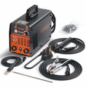 lot 21425 image: VEVOR Stick Welder, 200Amp Stick & Plastic ARC Welder Machine, 110220V Hot Stapler with Hot Start Arc Force Anti-Stick, Plastic Welding Kit Car Bumper Repair Kit - Retail $105