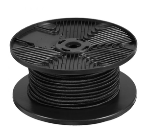 lot 21431 image: VEVOR 38 inch Bungee Cord, 120 ft36 m Spool, Heavy Duty Bungee Straps, 100% Stretchable Elastic Bungee Cord for Cargo, Tarps, Camping, Kayak Decks and Crafts, Black - Retail $60