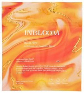 lot 7702 image: INBLOOM Brain Flow Superfood Powder, 2.9 OZ BB 102025