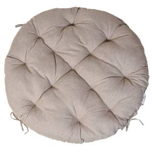 lot 7013 image: QILLOWAY Outdoor Papasan Chair Cushion 48 Waterproof Round Patio Cushion Weather Resistant Replacement Cushion for Outdoor Furniture,Tan,Grey 2pack