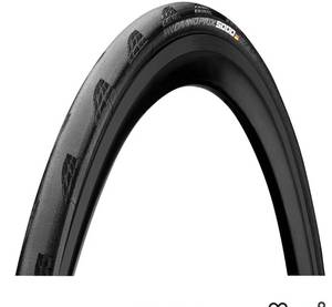 lot 7015 image: Continental Grand Prix 5000 - Road Bike Tire  The Best Allrounder in the Field - BlackChili, Vectran Breaker, LazerGrip, Active Comfort Technology 25-584