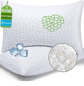 lot 7024 image: Memory Foam Pillows 2 Pack Cooling Pillows King Size Set of 2 for Sleeping