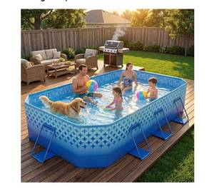 lot 7270 image: Foldable Pool for Kids & Adults