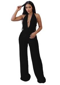 lot 7280 image: HuiSiFang Women Two Piece Summer Set Sexy Halter Strapless Tops Wide Leg Pants Sets Club Outfits Small