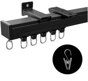 lot 7071 image: Ceiling Curtain Track,Curtain Track Wall Mounted,Ceiling Mount Rail Room Divider Tracks
