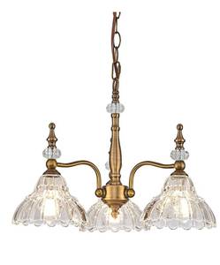 lot 7111 image: HDDFL Chandelier Light 3 Lights Chandeliers Lamp Modern Pendant Lighting Fixtures for Dining Room Entryway Living Room Bedrooms Foyer Entrance Kitchen
