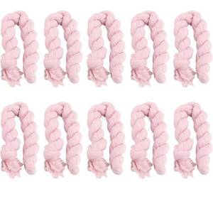 lot 7117 image: Ruffled Light Thin Polyester Table Runner for Wedding & Party Decor
