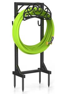 lot 7133 image: Freestanding Garden Hose Stand
